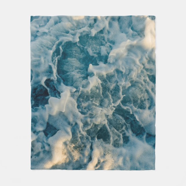 COBERTOR DE VELO NUVENS BRANCAS NO CÉU AZUL (Frente)