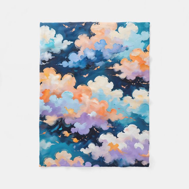 Cobertor De Velo Nuvens em Movimento (Frente)
