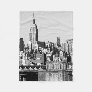 Cobertor De Velo NYC Skyline II