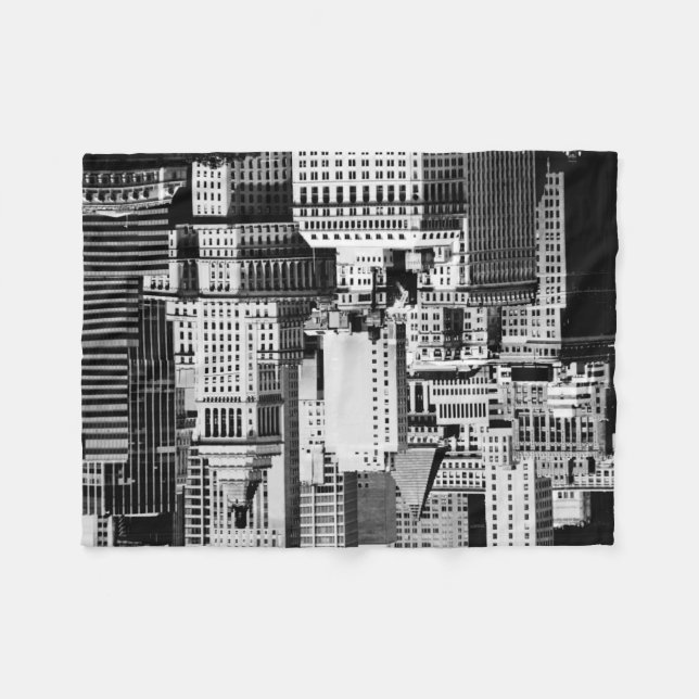 Cobertor De Velo NYC Skyline IX (Frente (Horizontal))