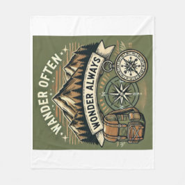 Cobertor De Velo O Amor da Natureza