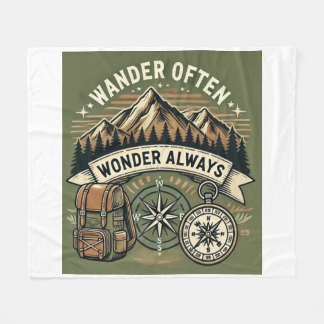 Cobertor De Velo O Amor da Natureza (Frente (Horizontal))