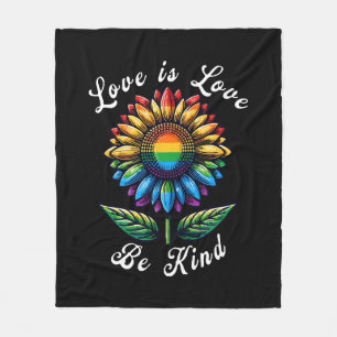 Cobertor De Velo O Amor É Amar O Arco-Íris LGBT+ Gay Lésbica P