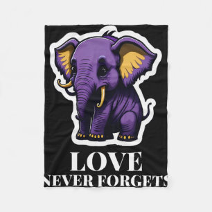 Cobertor De Velo O Amor Nunca Esquece Elefante Para Meninas Heimerh