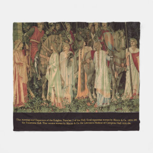 Cobertor De Velo O Arme e a Partida dos Cavaleiros. Número 2