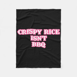 Cobertor De Velo O Arroz Crispado não é engraçado no Churrasco