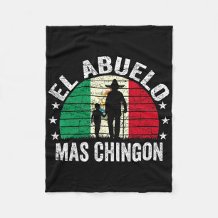Cobertor De Velo O Avô Mais Chingon Vovô Mexicano Cinco De May