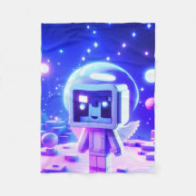 O Bebê Anjo Astronauta no Espaço em um Dia Quente