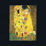 Cobertor De Velo O beijo por Gustavo Klimt<br><div class="desc">A pintura popular do beijo (amantes) pelo Symbolist & pelo artista austríacos Gustavo Klimt de Nouveau da arte (1862-1918)</div>