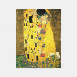Cobertor De Velo O beijo por Gustavo Klimt