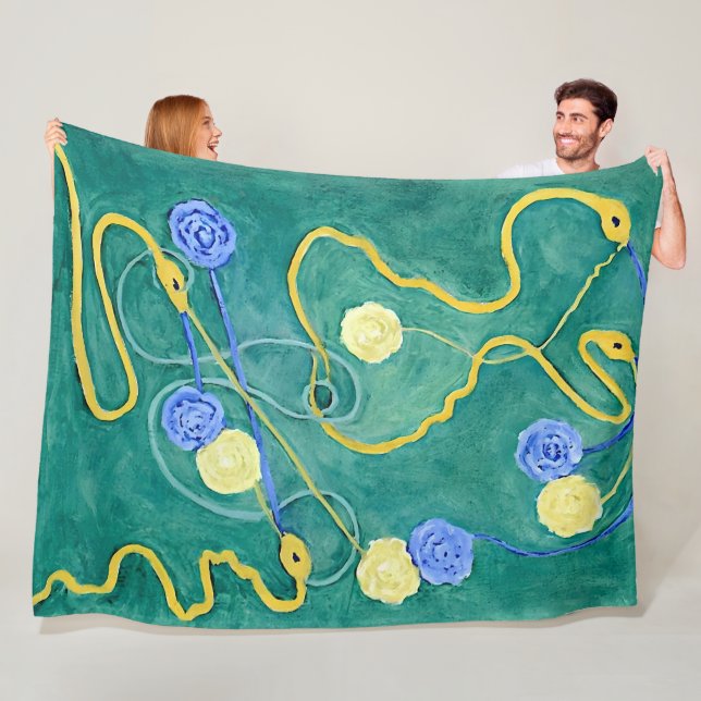 Cobertor De Velo O Caos Primordial de Hilma af Klint (In Situ)