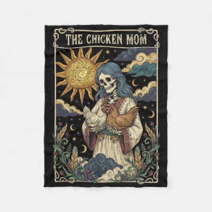 Cobertor De Velo O Cartão Tarot da Mãe Frango _1