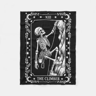 Cobertor De Velo O Cartão Tarot do Alpinista, Escalada em Rocha _2