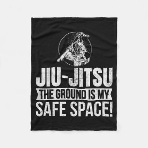 Cobertor De Velo O Chão É Espaço Seguro Jiu Jitsu Brasileiro