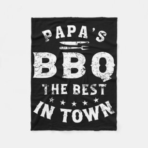 Cobertor De Velo O Churrasco do Papa é o melhor Dia de os pais engr