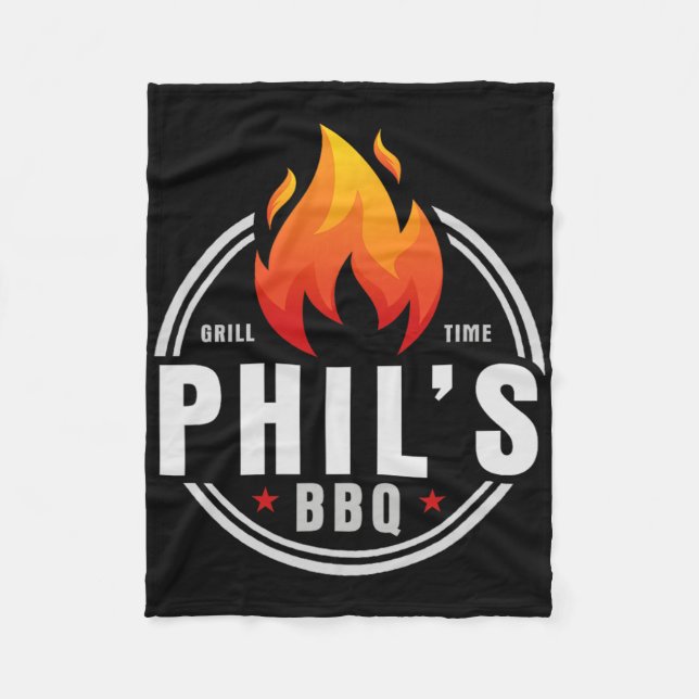 Cobertor De Velo O Churrasco do Phil (Frente)