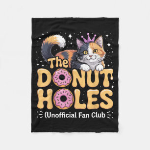 Cobertor De Velo O Clube de Fãs de Buracos de Donut Meme de Gato En