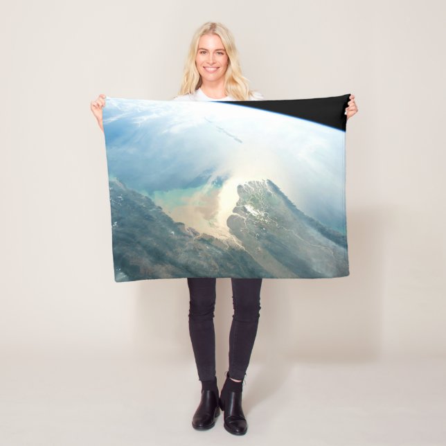 Cobertor De Velo O Delta Do Rio Irrawaddy Na Birmânia (Myanmar). (In Situ)