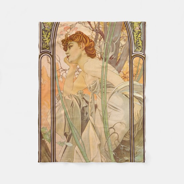 Cobertor De Velo O Dia, a Contemplação da Noite, 1899 (Frente)