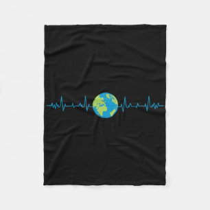 Cobertor De Velo O Dia da Terra Engraçada e Engraçado Salva o Nosso