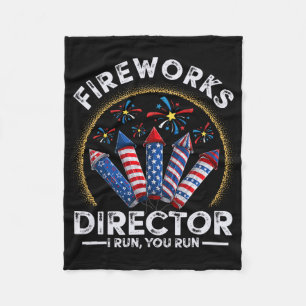 Cobertor De Velo O Diretor Do Vintage Fireworks Eu Lhe Gero 4 De Ju