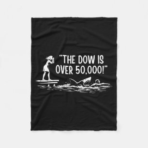 Cobertor De Velo O dow está acima de 50.000! meme shark