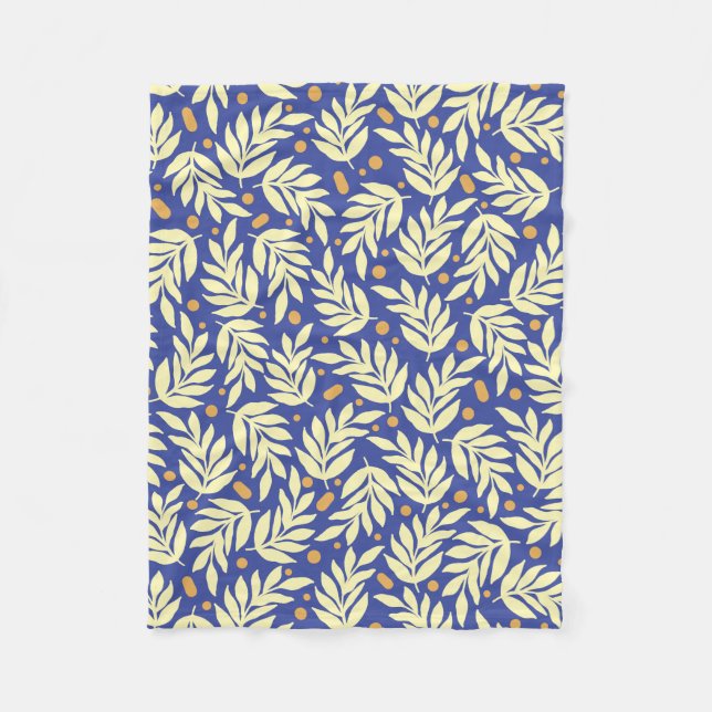 Cobertor De Velo O Elegante Deixa O Folheto De Folha, Pequeno 30" x (Frente)