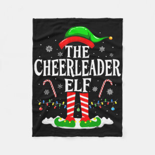 Cobertor De Velo O Elfo Cheerleader Xmas Cheerleading Natal