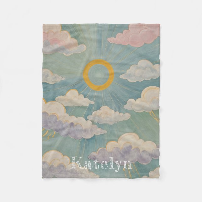 Cobertor De Velo O Embarque de Daybreak é personalizado (Frente)