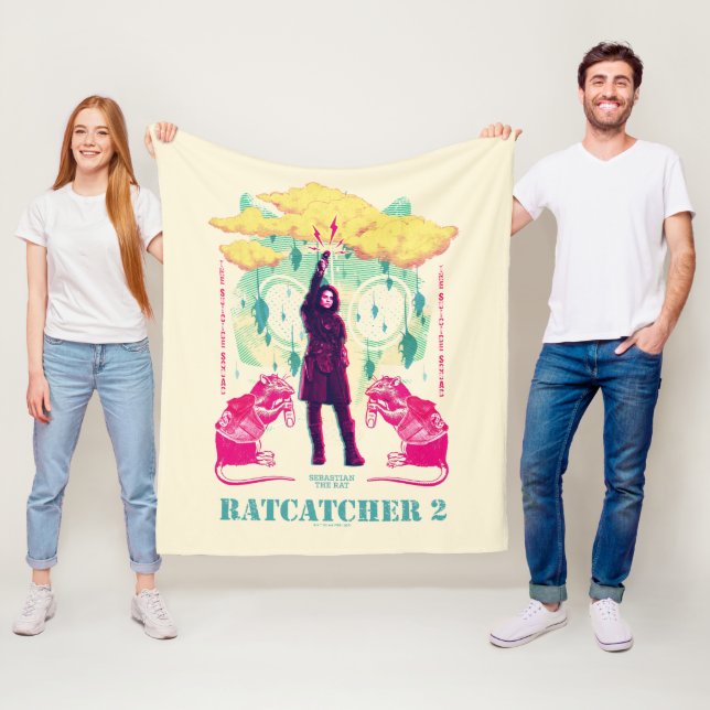 Cobertor De Velo O Esquadrão Suicida | Ilustração Ratcatcher 2 (In Situ)