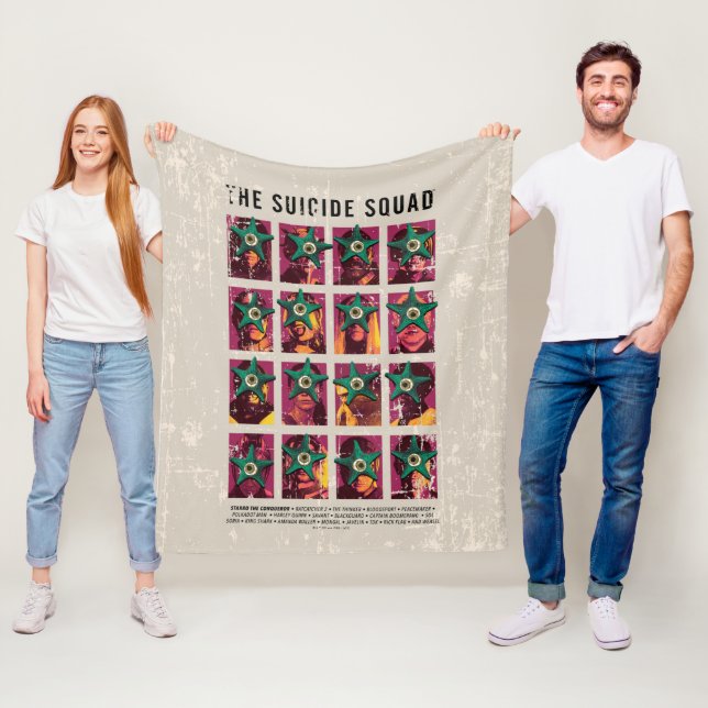 Cobertor De Velo O Esquadrão Suicida | Starro Squad Edition (In Situ)