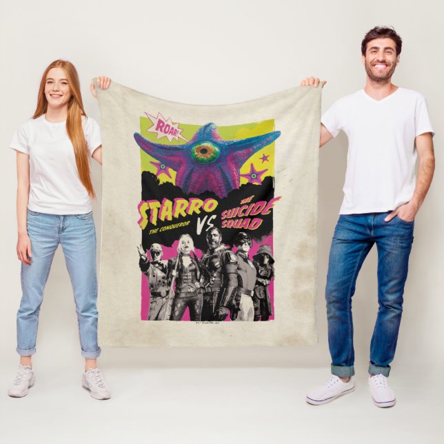 Cobertor De Velo O Esquadrão Suicida | Starro Vs Esquadrão Suicida (In Situ)