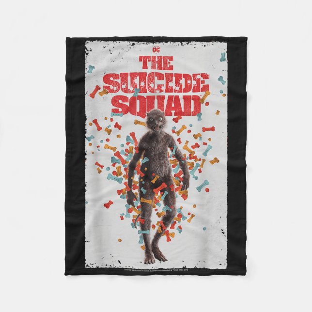 Cobertor De Velo O Esquadrão Suicida Weasel Poster (Frente)