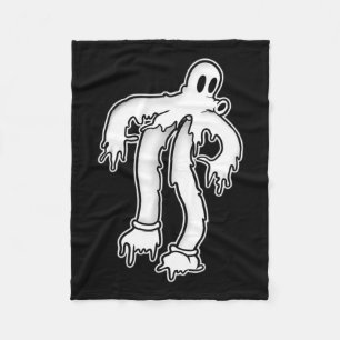 Cobertor De Velo O Fantasma Clown Gótico Derretendo