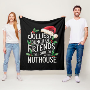 Cobertor De Velo O grupo mais alegre de amigos Natal Sarcástico