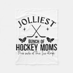 Cobertor De Velo O Grupo Mais Alegre de Mães de Hockey Deste Lado D
