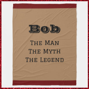 Cobertor De Velo O Homem O Mito A Lenda