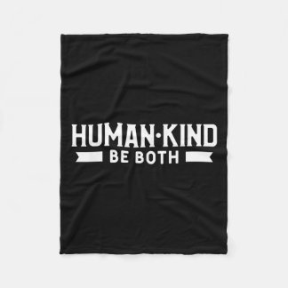 Cobertor De Velo O Humano Seja Ambas Uma Inspiração Motivacional Bo