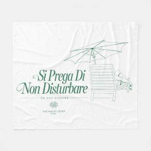 Cobertor De Velo O Lotus Branco Não Incomoda