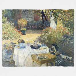 Cobertor De Velo O Luncheon Claude Monet