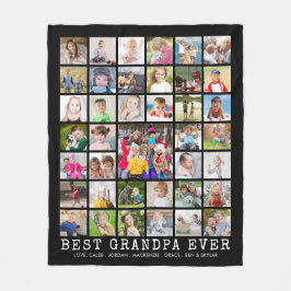 Cobertor De Velo O MELHOR AVÓ NUNCA 39 Foto Coloca Sua Cor