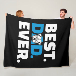 Cobertor De Velo O Melhor Pai De Cães Nunca O Bulldog Lover Englis