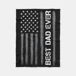 Cobertor De Velo O Melhor Pai De Dia de os pais De Bandeira America