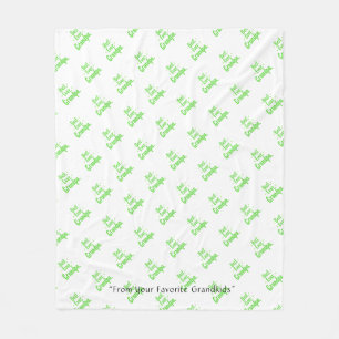 Cobertor De Velo O melhor vovô do mundo - Presente personalizado pa
