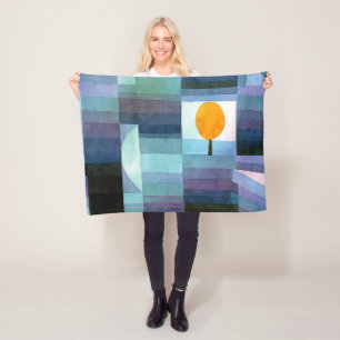 Cobertor De Velo O mensageiro do outono, Klee