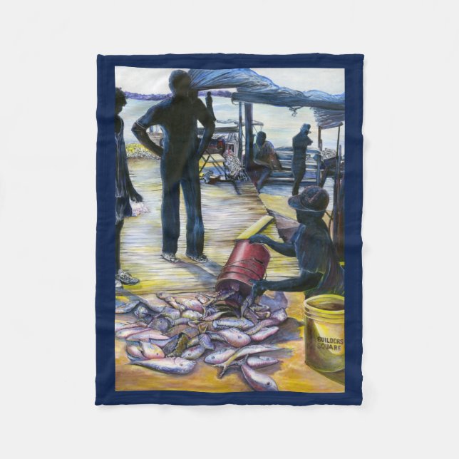 Cobertor De Velo O Menu de Hoje, Ilha Harbor, Bahamas (Frente)