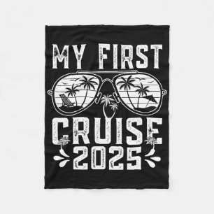 Cobertor De Velo O Meu Primeiro Cruise 2025 - Férias Familiares - N
