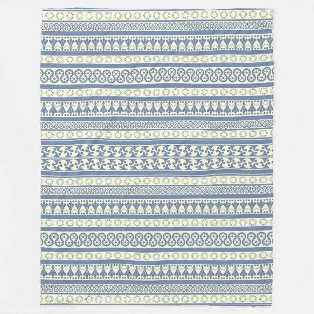 Cobertor De Velo O Minoan Aegean Fleece Blanket (Frente)