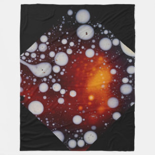 Cobertor De Velo O nascimento das estrelas num líquido de Abstrato