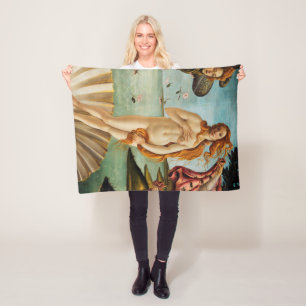 Cobertor De Velo O Nascimento de Vênus (detalhe), Sandro Botticelli